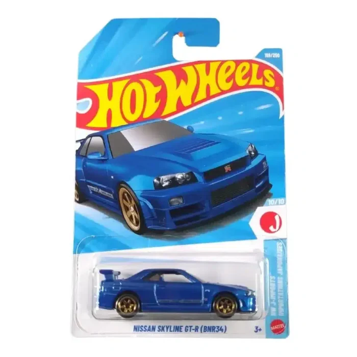 hot wheels nissan skyline gt-r (bnr34) jjk35