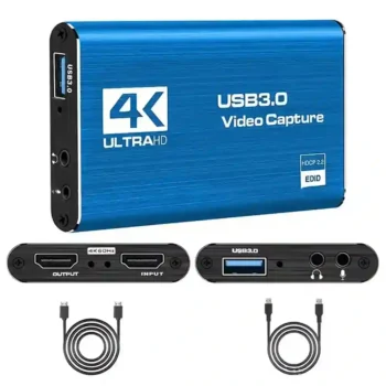 Capturador de Video USB 3.0 HDMI 4K Windows Mac